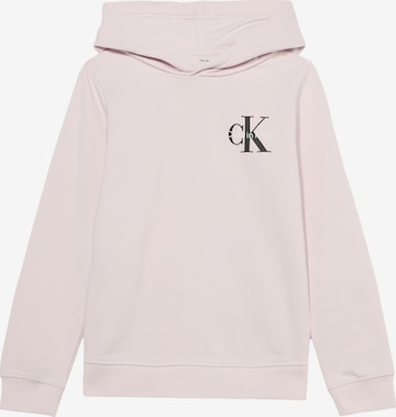 Calvin Klein Jeans - Sudadera en rosa: frente