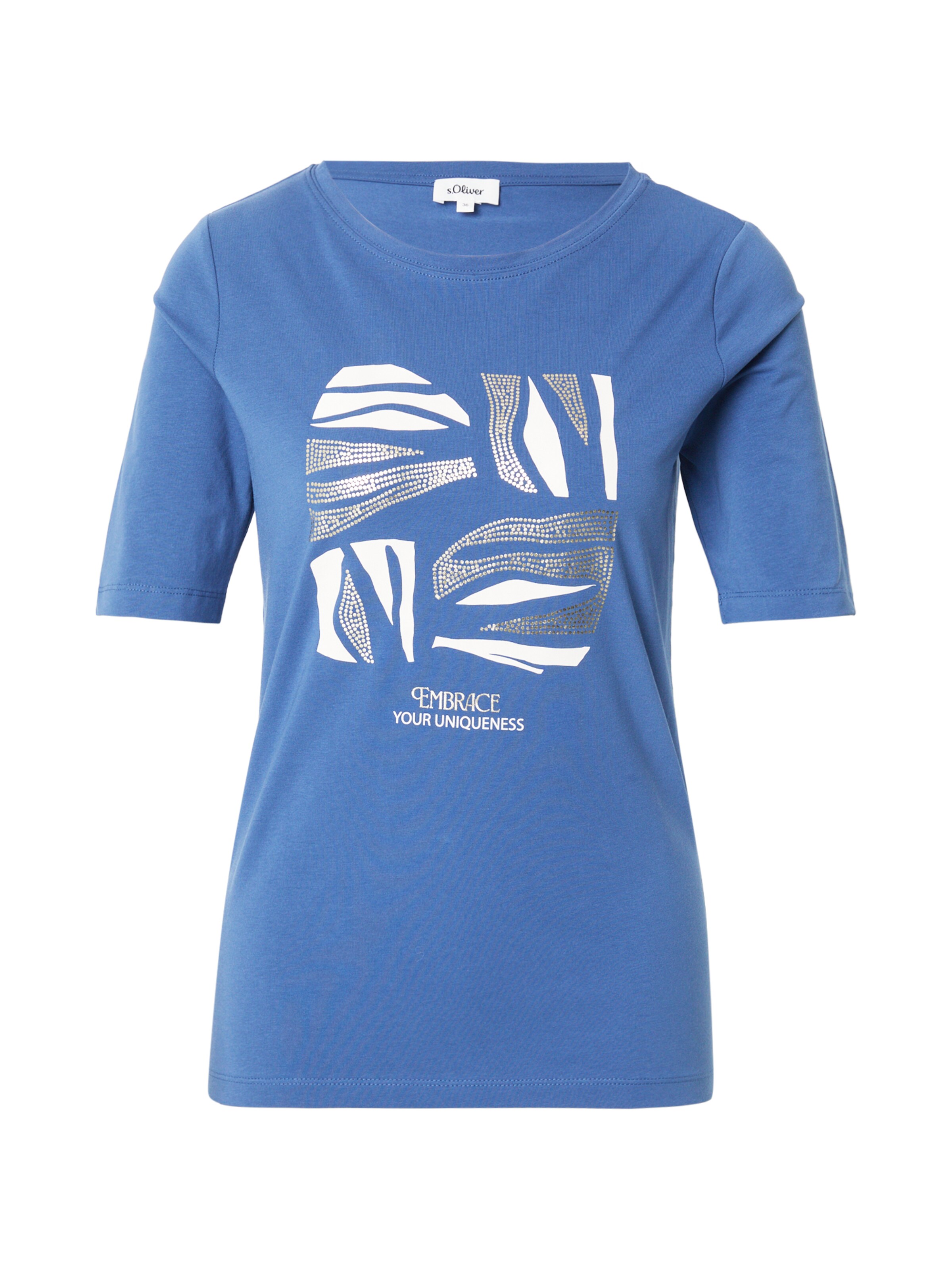 s.Oliver Shirt in Blue: front