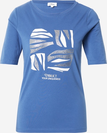 s.Oliver T-Shirt in Blau: Vorderseite