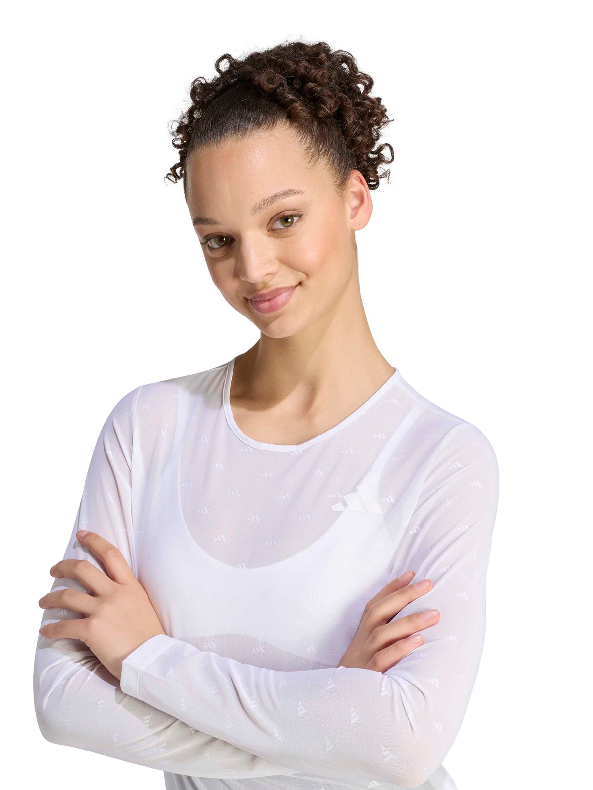 ADIDAS PERFORMANCE Funkcionalna majica 'PWR ESS' | bela barva