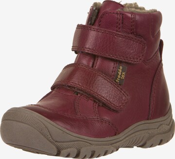 Froddo Boots in Red: front