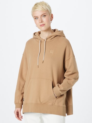 PUMA Sweatshirt 'Infuse' in Brown: front