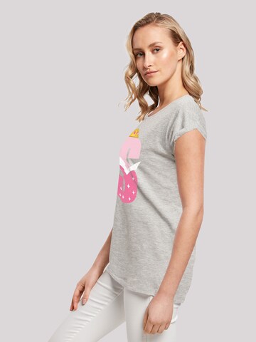 F4NT4STIC Shirt 'Disney Alphabet S Is For Sleeping Beauty' in Grey