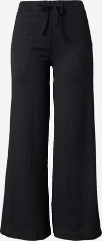 Wide leg Pantaloni di NLY by Nelly in nero: frontale