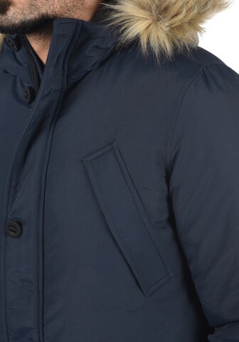 !Solid Winter Parka in Blue