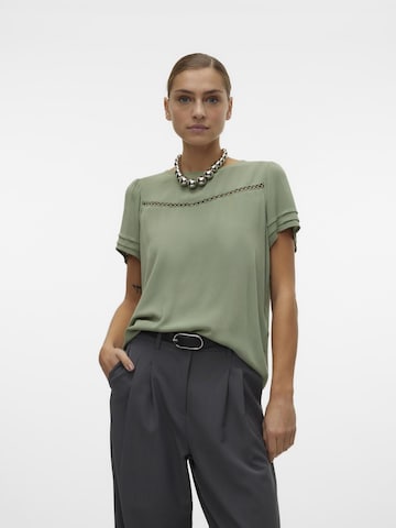 T-shirt 'MENNY' VERO MODA en vert : devant