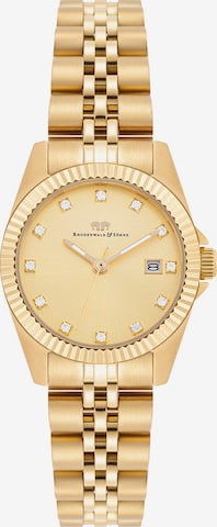 Montre à affichage analogique Rhodenwald & Söhne en or : devant