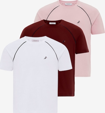 T-Shirt Moxx Paris en rose : devant