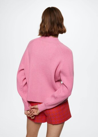 MANGO Pullover 'Roma' in Pink