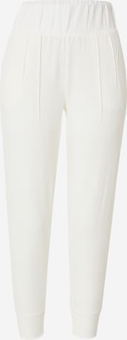 Marika Tapered Sports trousers 'PALMER' in White: front