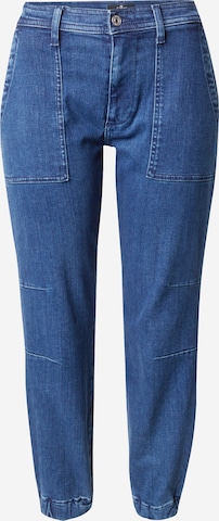 7 for all mankind Tapered Jeans in Blue: front