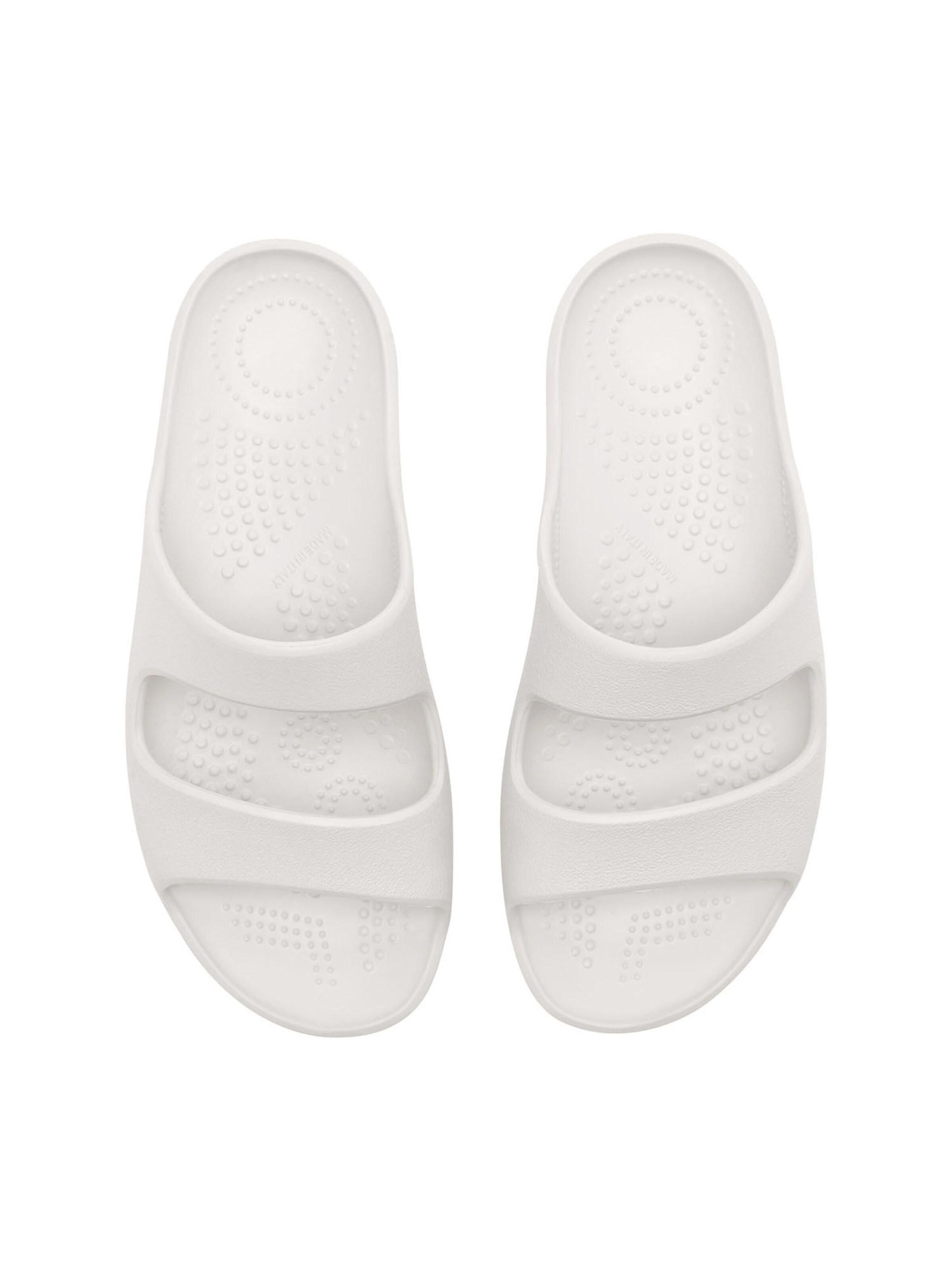 O bag Mules in White