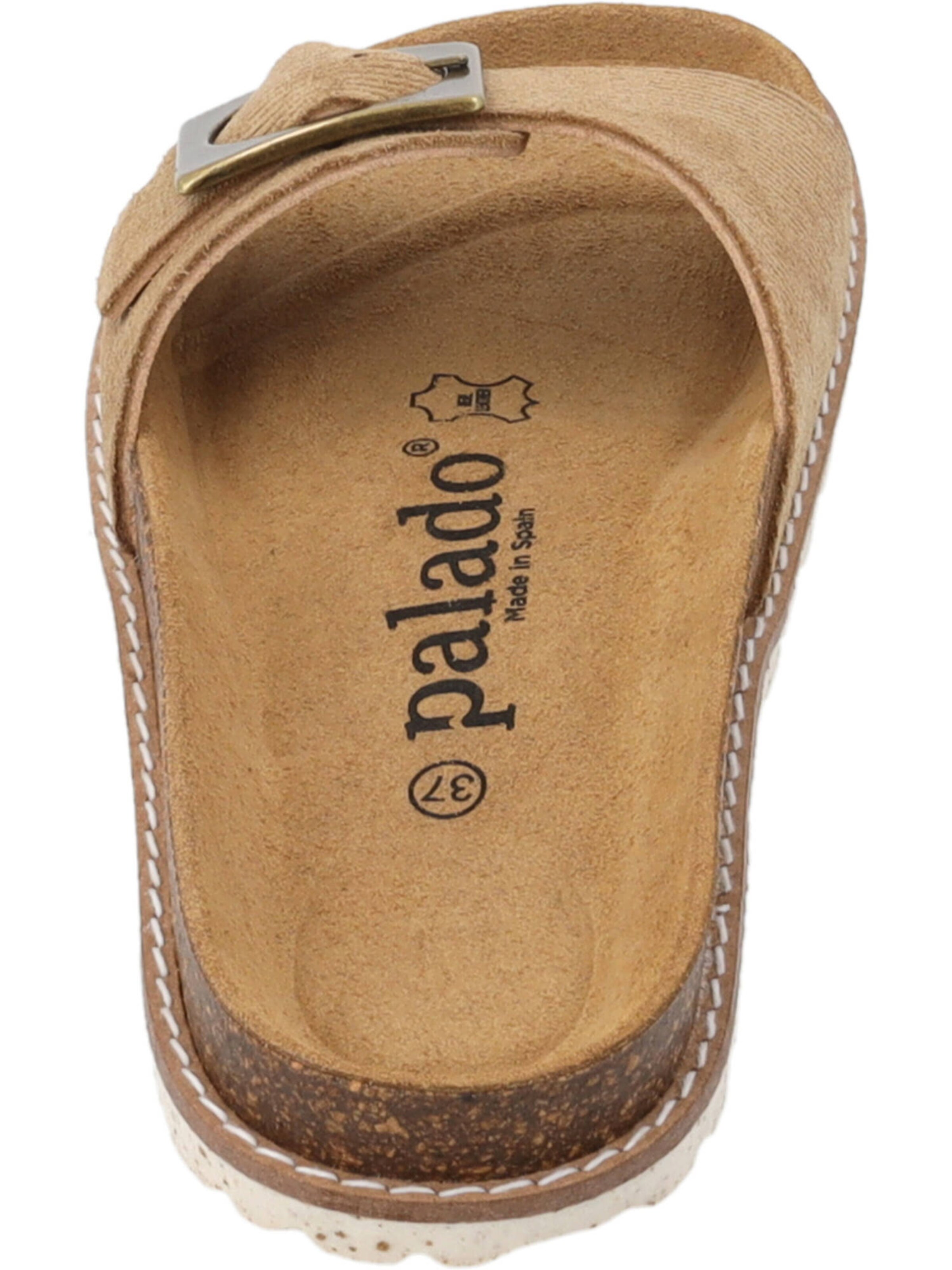 Palado Mules 'Sardo Corda' in Beige