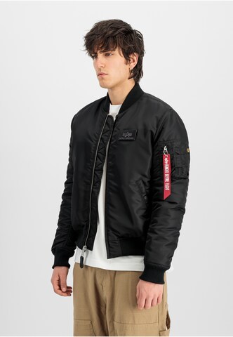 Giacca di mezza stagione 'MA-1 VF' di ALPHA INDUSTRIES in nero: frontale