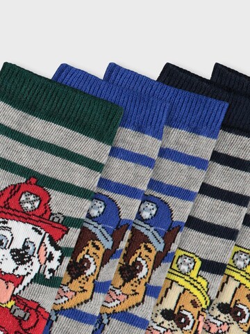 Chaussettes 'JANIEL PAWPATROL' NAME IT en bleu