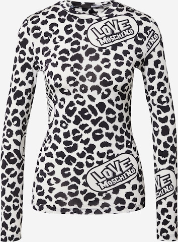 Love Moschino Shirt in Black: front