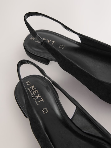 Ballerines à lanières 'Forever Comfort' Next en noir