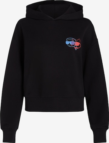 Karl Lagerfeld Collegepaita värissä musta: etupuoli