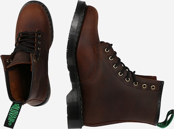 Solovair Lace-Up Boots '8 Eye Derby' in Brown