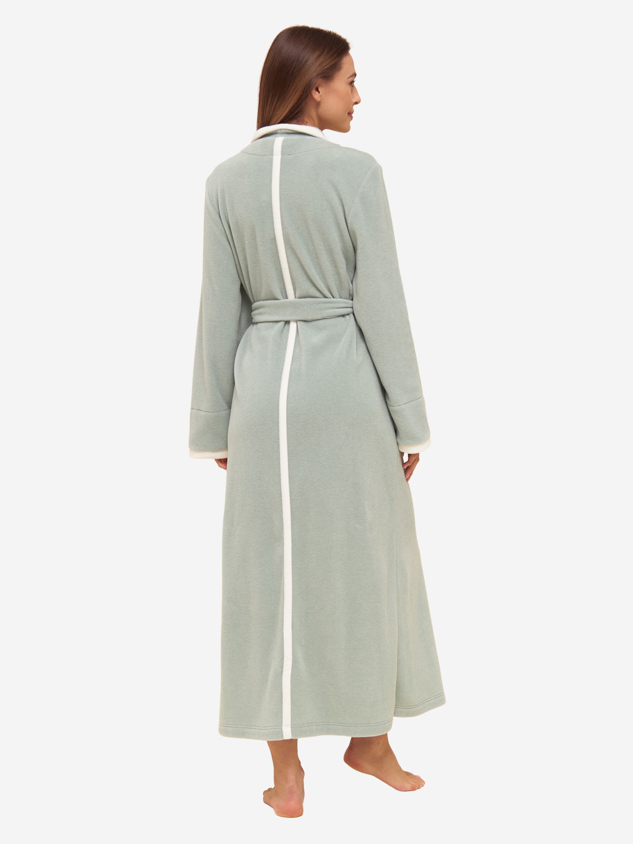 FÉRAUD PARIS Short Bathrobe ' High Class ' in Green