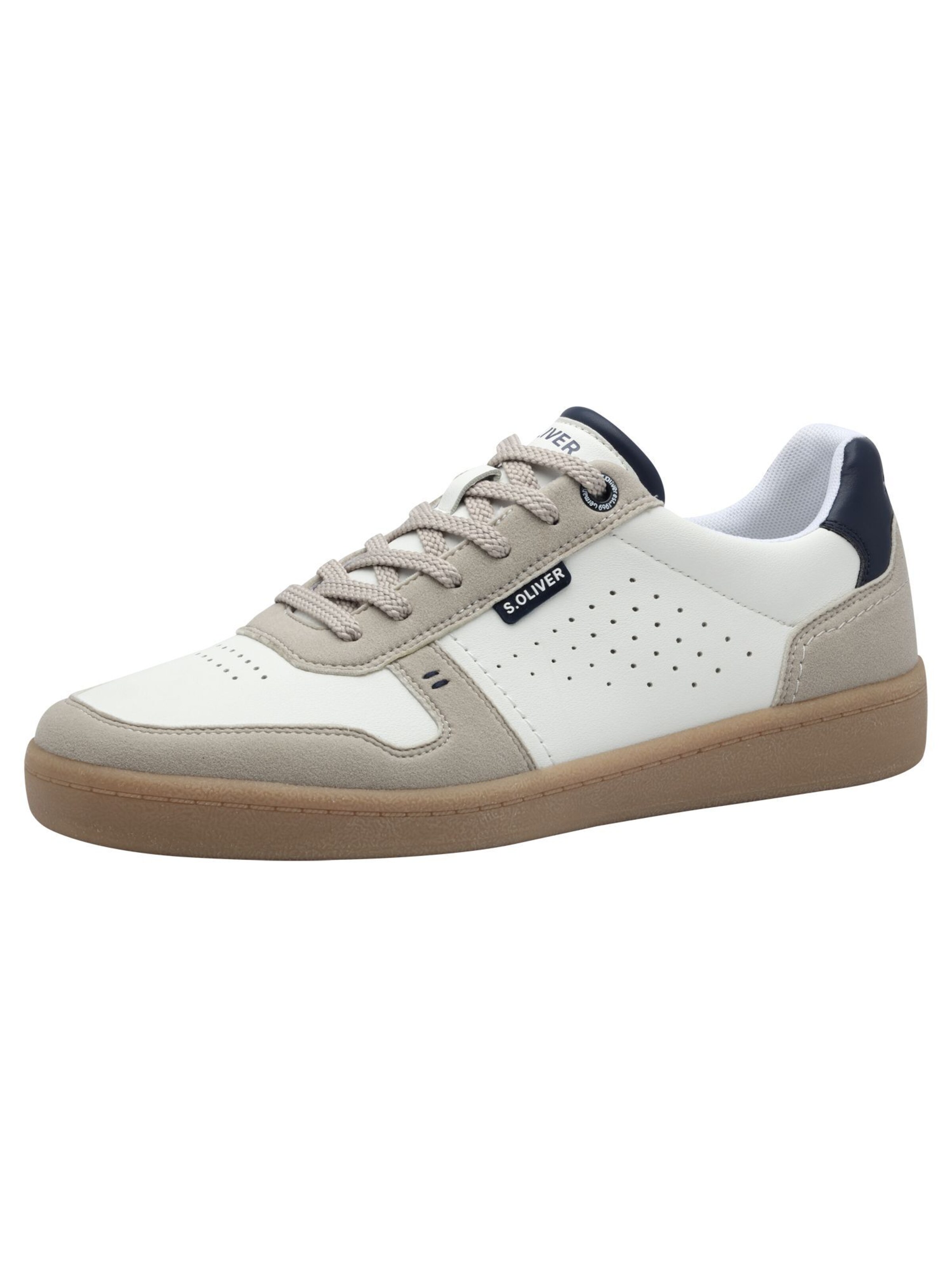 s.Oliver Sneakers laag in Wit: voorkant