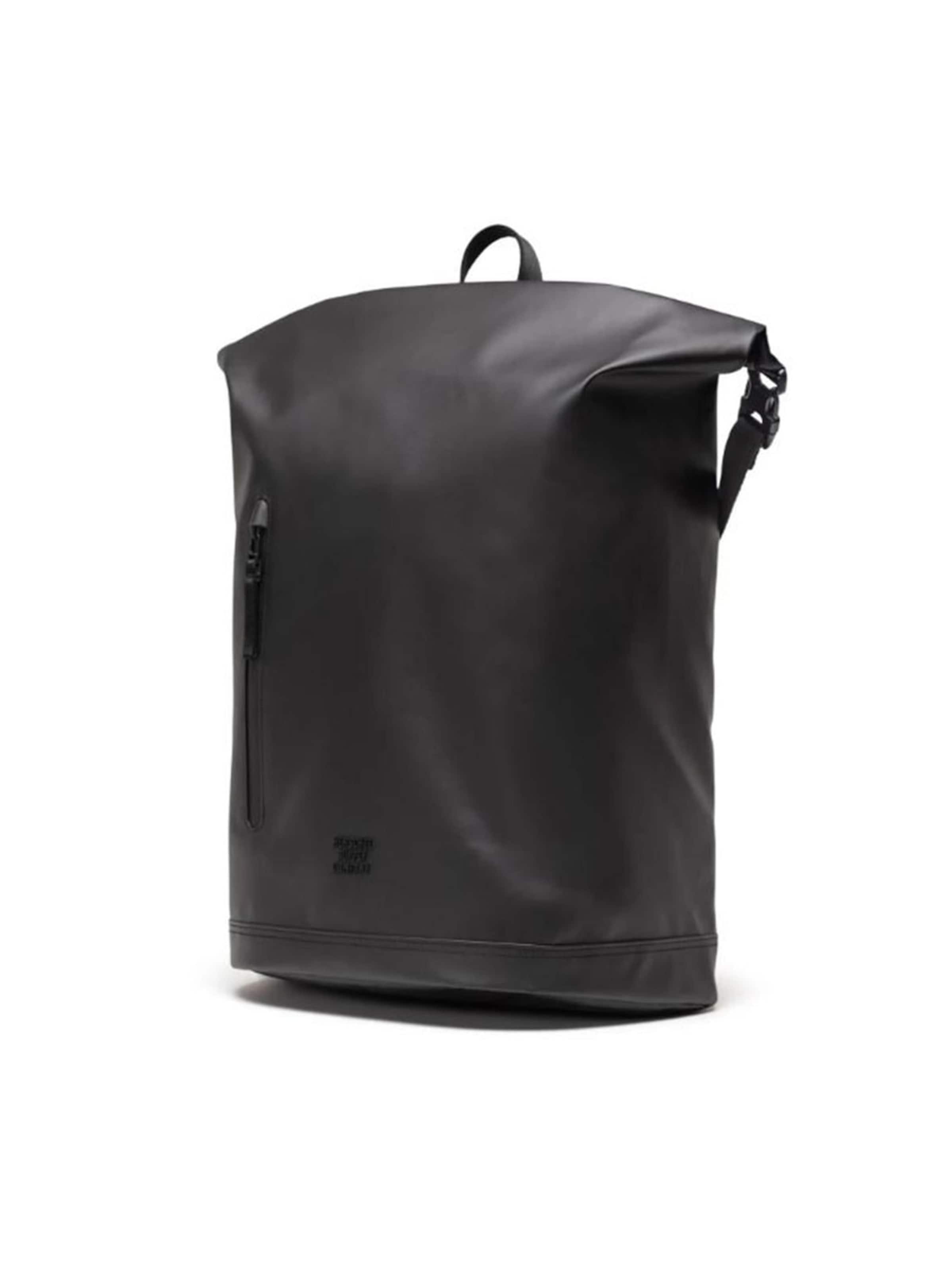 Sac à dos 'Roll Top Backpack Black' Herschel en noir