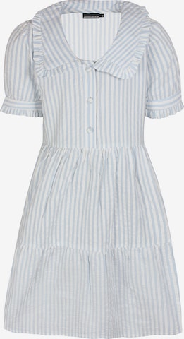 Bruuns Bazaar Kids Dress in Blue: front