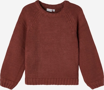 NAME IT Pullover 'Voreta' in Braun: predná strana