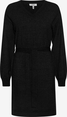 b.young Knitted dress in Black: front