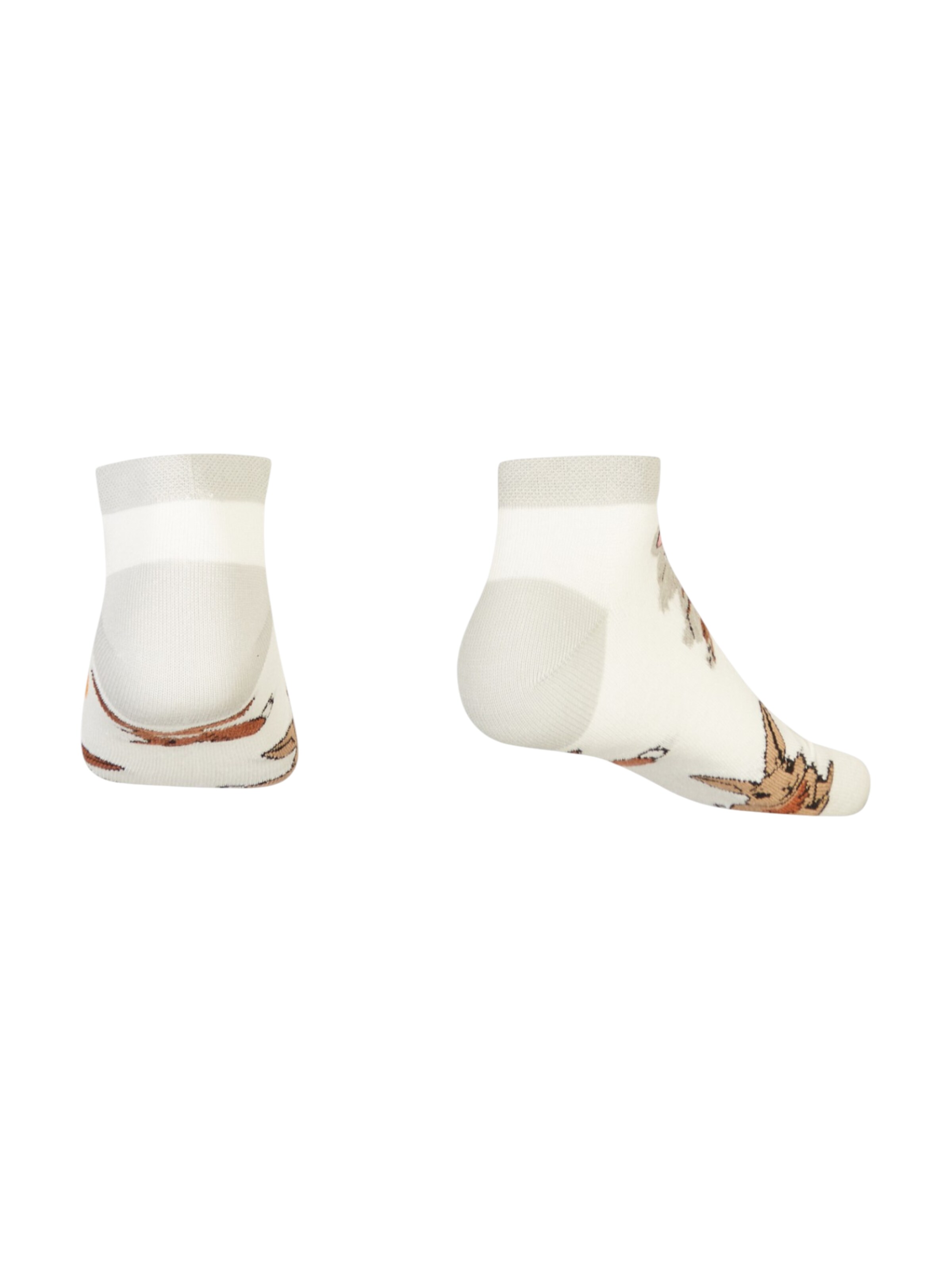 AbgeStrumpft Socks 'Hase' in White