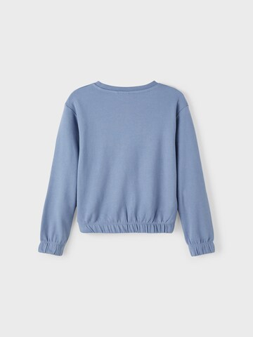 NAME IT - Sweatshirt 'Tulena' em azul