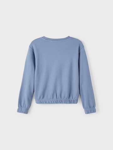 NAME IT Sweatshirt 'Tulena' i blå