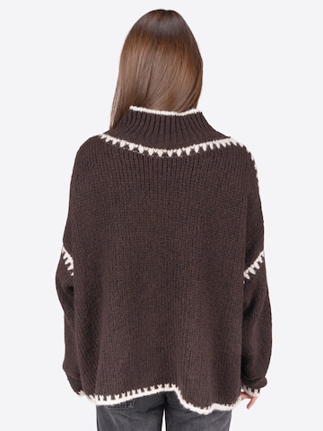 Pull-over 'JOLIE' Seasons of April en marron