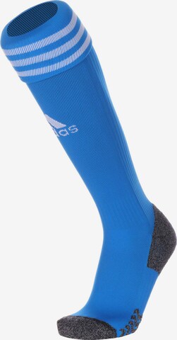 ADIDAS PERFORMANCE Soccer Socks in Blue: front