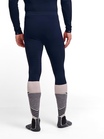 FALKE Skinny Workout Pants in Blue