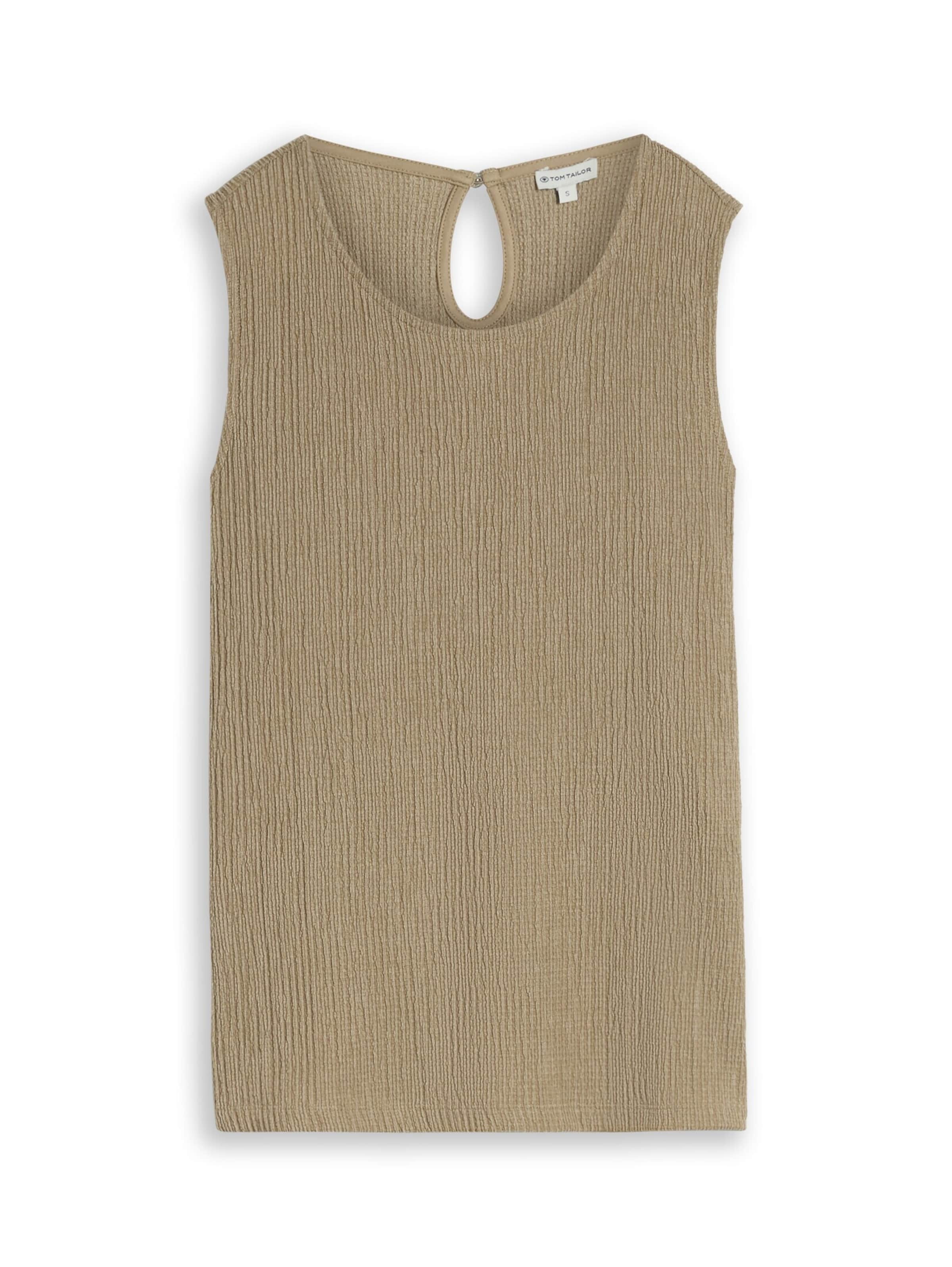 TOM TAILOR Top in Groen: voorkant