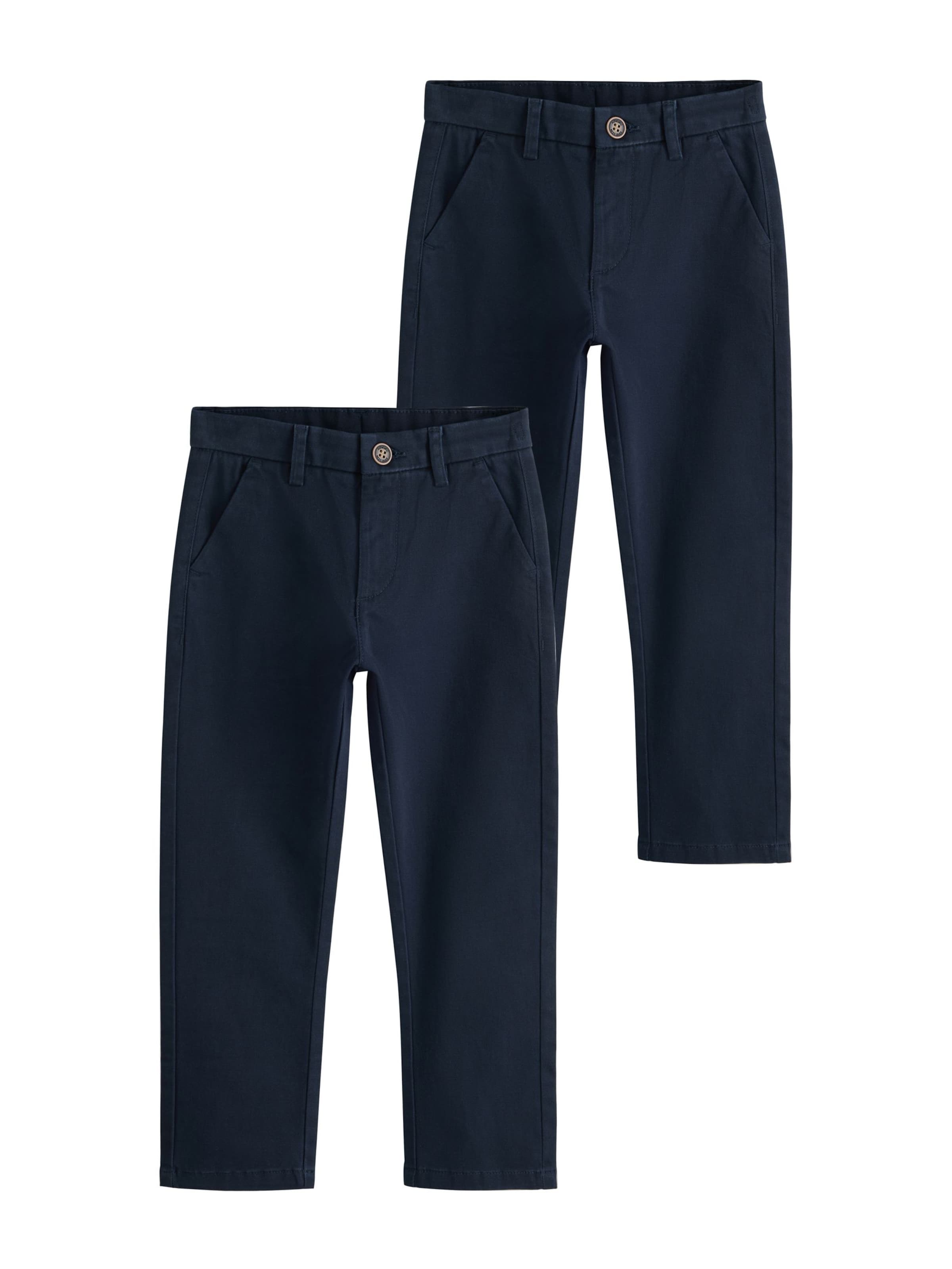 Next Regular Broek in Blauw: voorkant