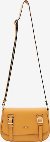 Sac à bandoulière 'Panja' L.CREDI en orange : devant