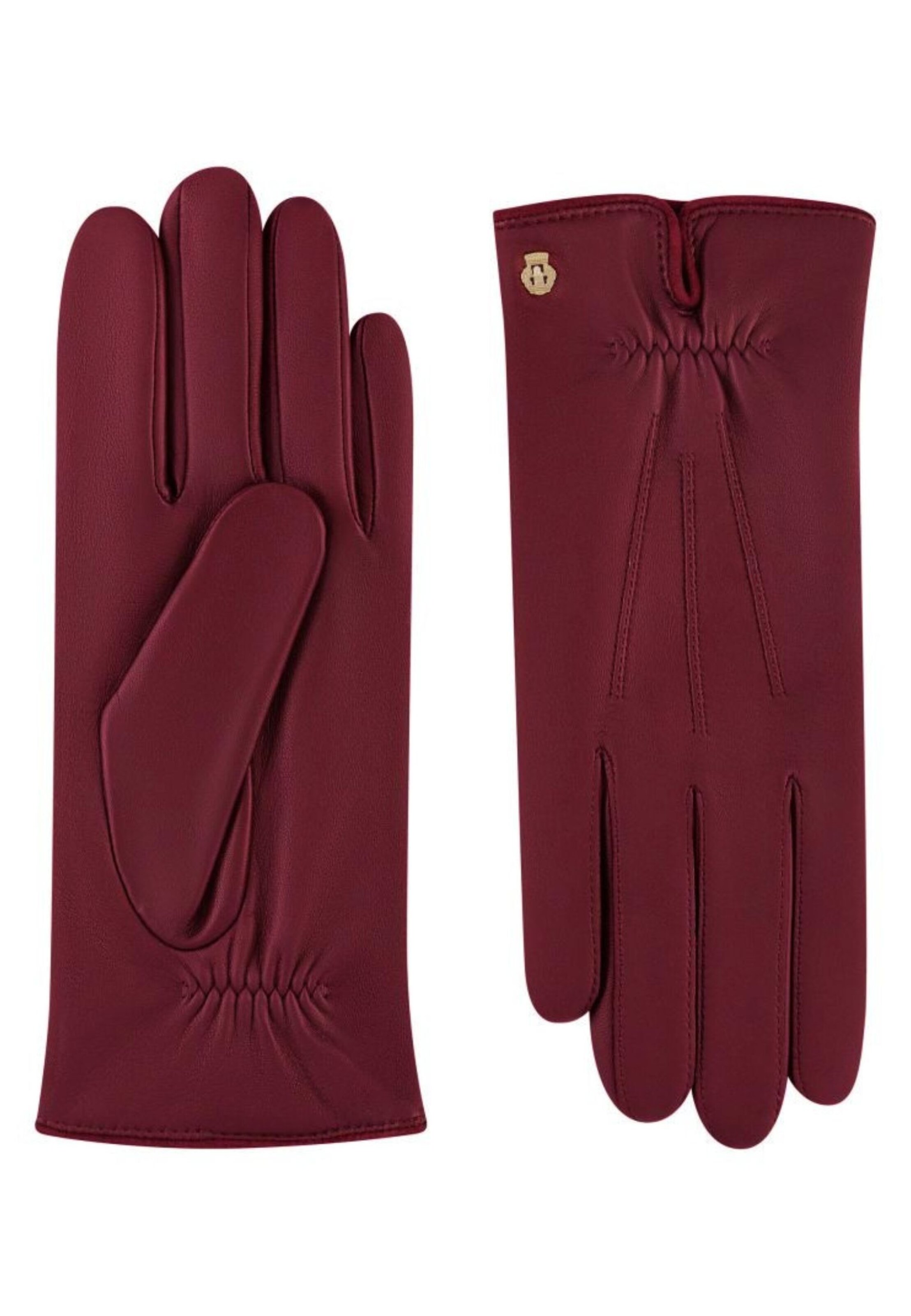 Roeckl Lederhandschuhe 'ANTWERPEN' in Rot: Vorderseite