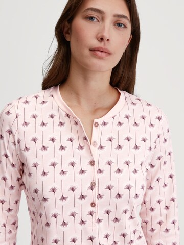 CALIDA Pyjama 'Midnight Flowers'‌‌‌‌‌‌‌ in Pink