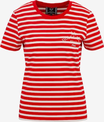 19V69 ITALIA T-Shirt 'Bella Marina' in Rot: Vorderseite