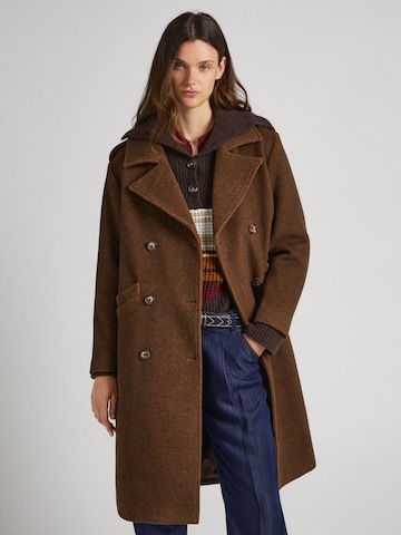 Pepe Jeans Between-Seasons Coat 'MARLIN' in Brown: front
