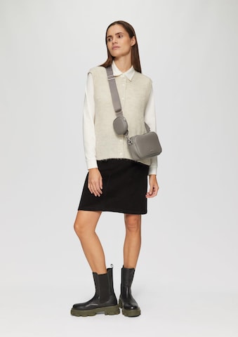 s.Oliver Gebreide bodywarmer in Beige