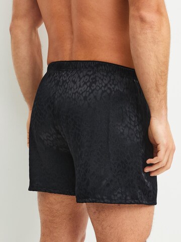 Boxers 'Woven Jacquard' CALIDA en noir