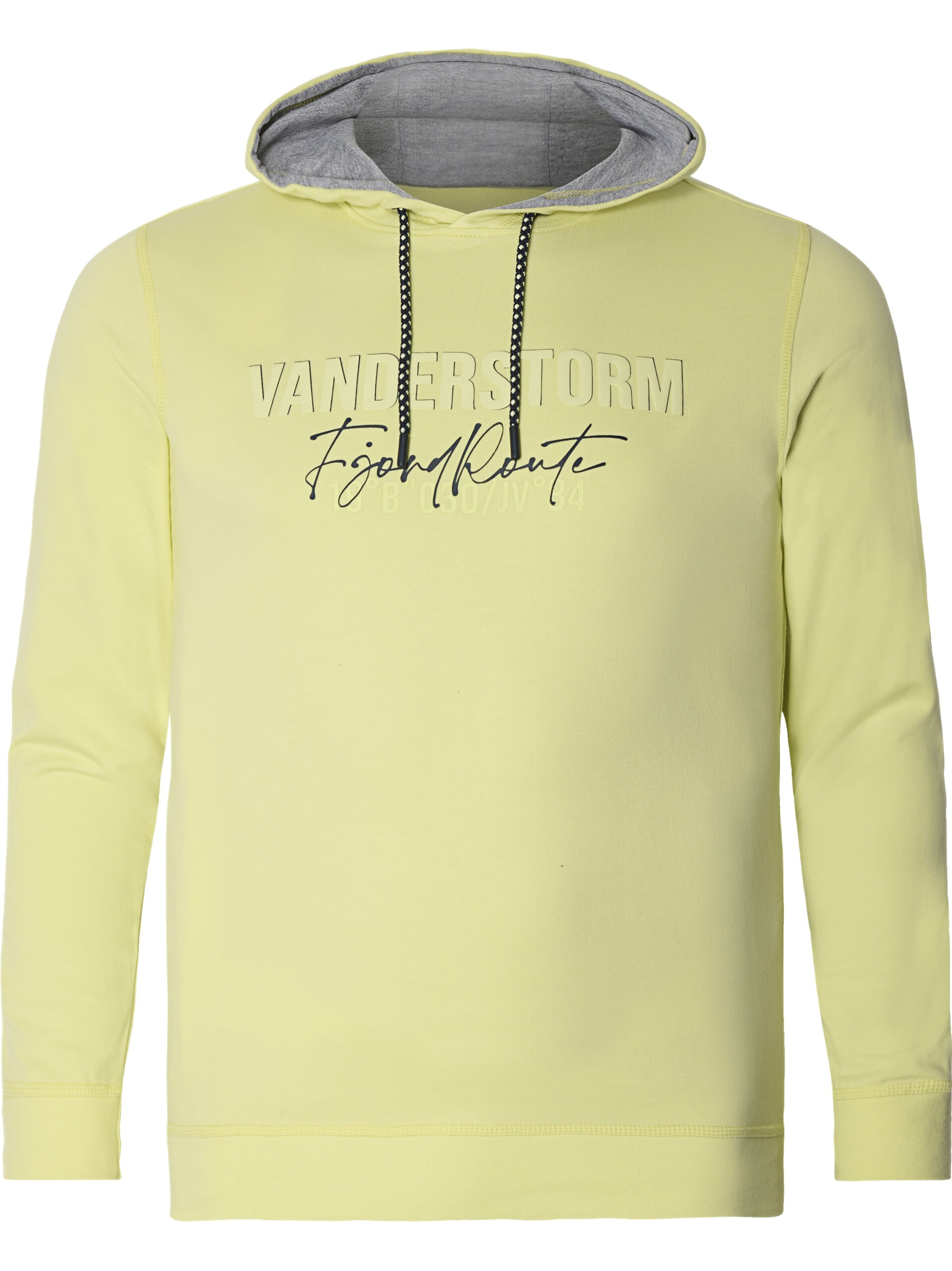 Jan Vanderstorm Sweatshirt 'Ledvor' in Yellow