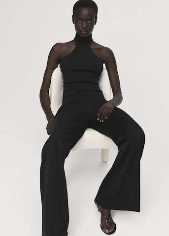 MANGO Wide leg Pants 'Harry' in Black