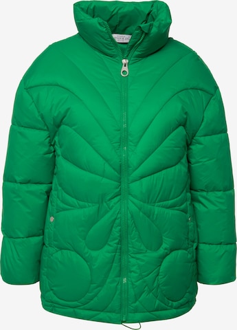 Studio Untold Winter Jacket in Green: front