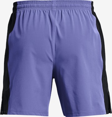 UNDER ARMOUR Regular Workout Pants 'Challenger Pro' in Purple