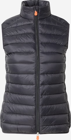 SAVE THE DUCK Bodywarmer 'CHARLOTTE' in Zwart: voorkant