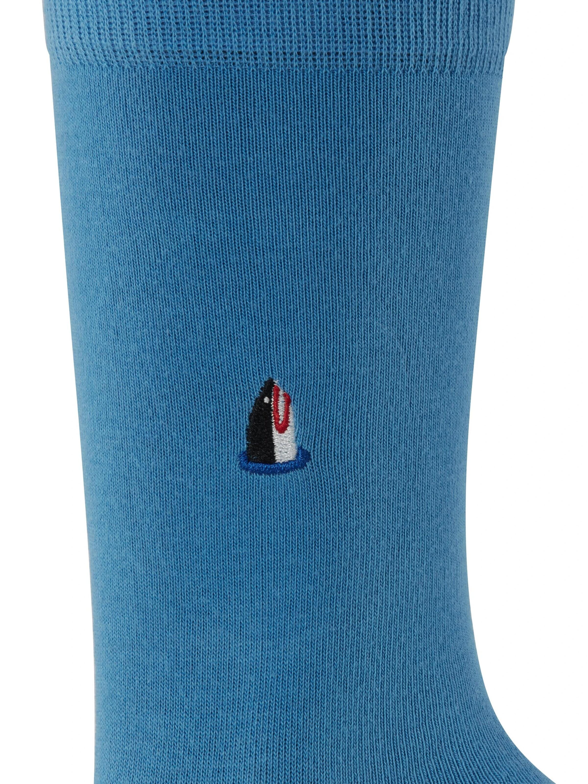 BURLINGTON Socken 'Brit Style' in Blau